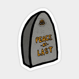 peace at last Magnet