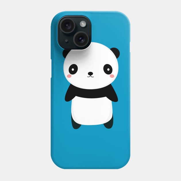 Kawaii Panda Bear Is Cute T-Shirt Phone Case by happinessinatee