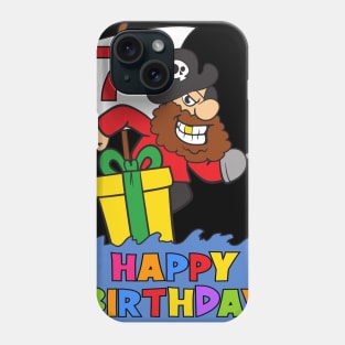 7th Birthday Party 7 Year Old Seven Years Phone Case