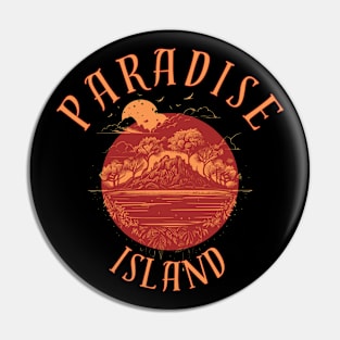 Paradise Island Pin