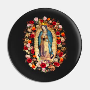 Our Lady of Guadalupe Virgin Mary Catholic Mexico Pin