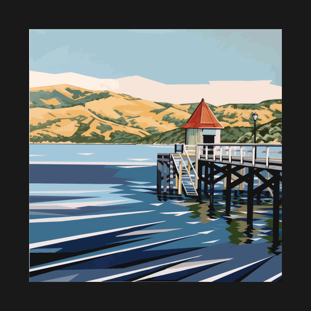 Akaroa Jetty by irajane