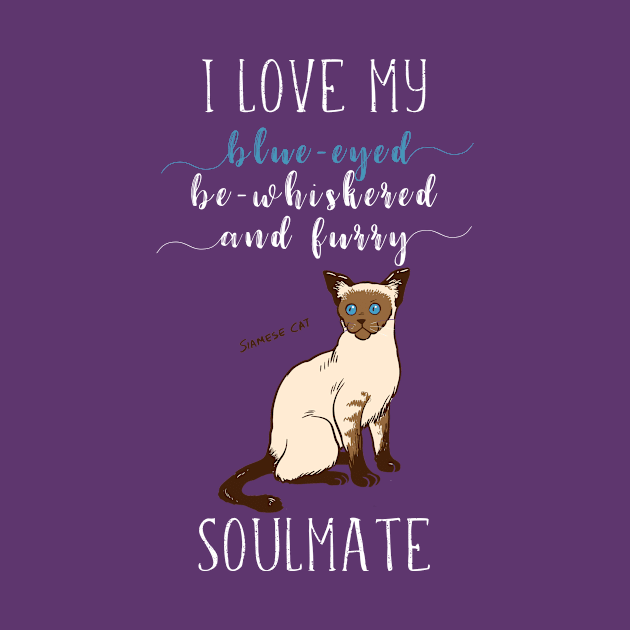 Siamese Cat Soulmate by taana2017