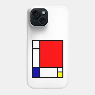 Mondrian Golden Ratio Minimalism Phone Case