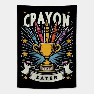 Crayon Eater Winner Tapestry