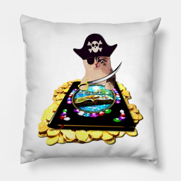 Treasure Guardian Pillow by KC Morcom aka KCM Gems n Bling aka KCM Inspirations