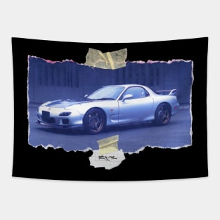 Mazda RX-7 FD - Case Files Tapestry