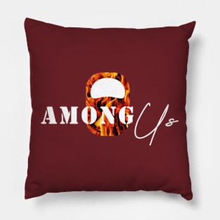 Among Us FIRE edition Pillow