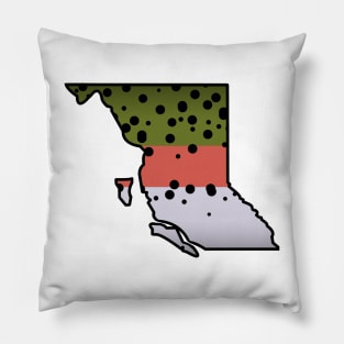 British Columbia Rainbow Trout Pillow