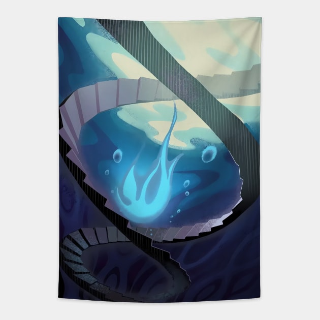 Loop • Honkai Star Rail Light Cone Tapestry by kazatodoesart