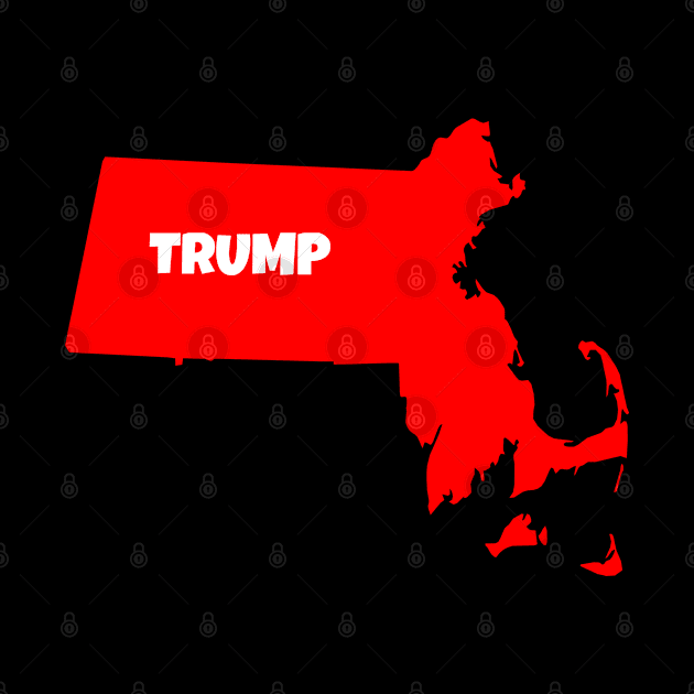 Massachusetts votes Trump by Vine Time T shirts