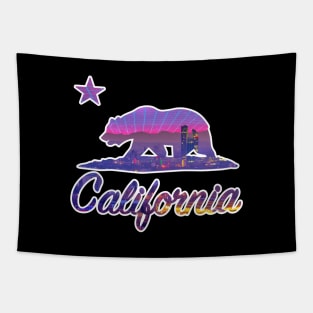 California Los Angeles State Flag Tapestry