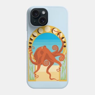 Octopus Art Nouveau Phone Case