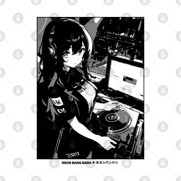 Japanese Anime Manga Streetwear - DJ by Neon Bang Bang