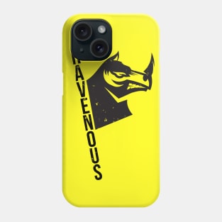 Ravenous Rhino Phone Case