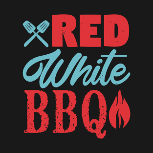 BBQ Red White Bbq 24 T-Shirt
