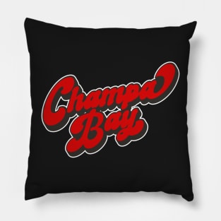 Champa Bay Cool Tampa Bay Football Hockey Gift Champions 20-21 Pillow