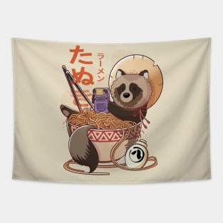 Tanuki Ramen Tapestry