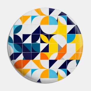 BAUHAUS PATTERN Pin