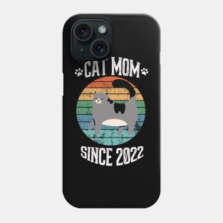 Cat Mom Since 2022 Phone Case