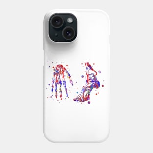 Hand and foot Phone Case