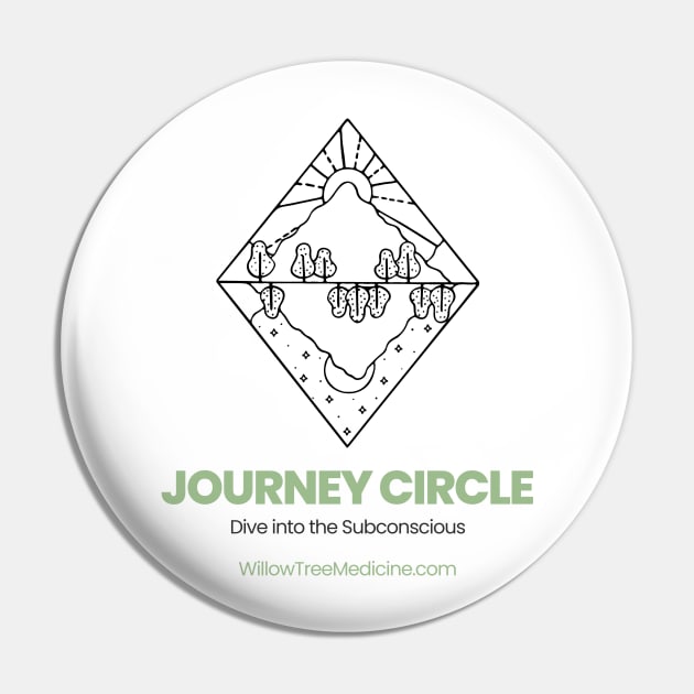 Journey Circle Full Pin by WillowTree Medicine