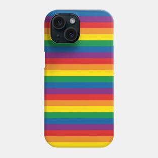 Rainbow Horizontal Stripes Phone Case