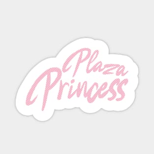 Plaza Princess (pink and whited checked) Magnet