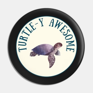 Turtley awesome Pin