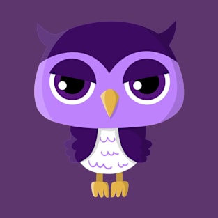 Lilac owl T-Shirt