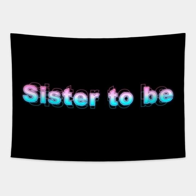 Sister to be Tapestry by Sanzida Design