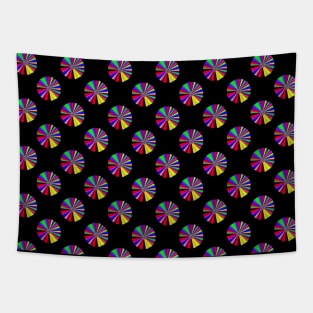 Twister Disc Pattern Tapestry