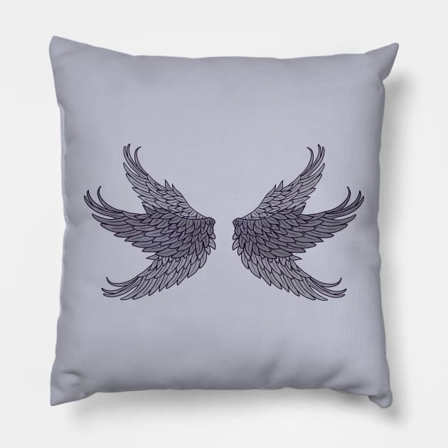 Seraph Pillow by TheLykosApparel