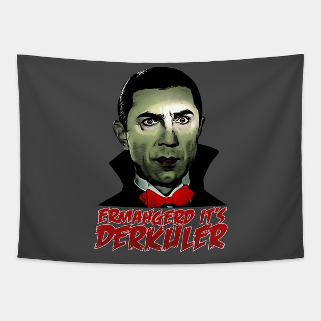 Dracula Oh My God! Tapestry by creativespero