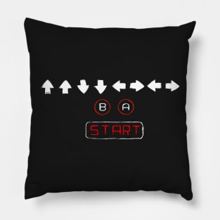 Konami Code Pillow