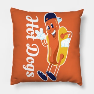 Hot Dogs Pillow