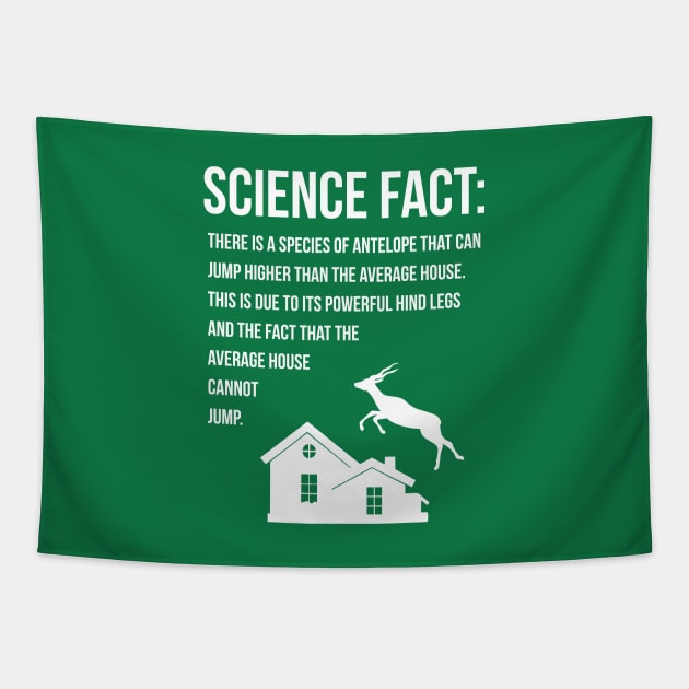 science fact - antelope Tapestry by gnotorious