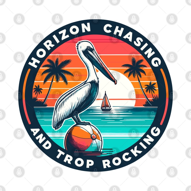 Horizon Chasing And Trop Rocking by eighttwentythreetees