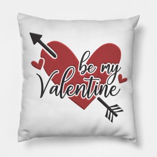 HAPPY VALENTINE'S DAY - BE MY VALENTINE - TSHIRT - LOVE - HEART Pillow