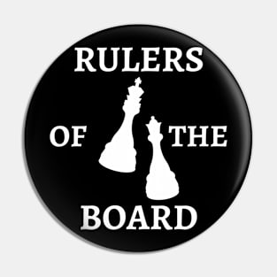 Chess - rulers of the board Pin