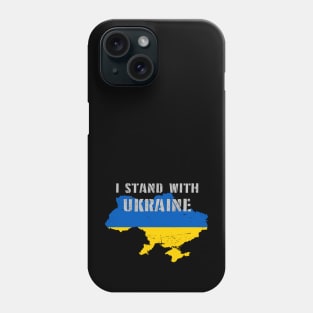 Support Ukraine I Stand With Ukrainian Phone Case