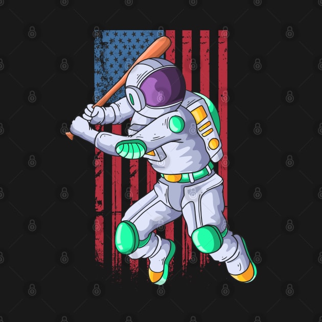 Astronaut Baseball American by Astronaut.co