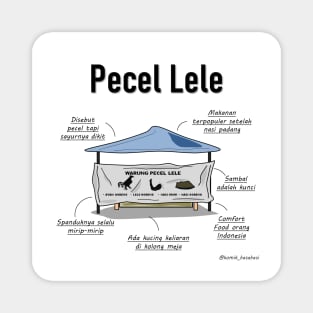 WARUNG PECEL LELE Magnet