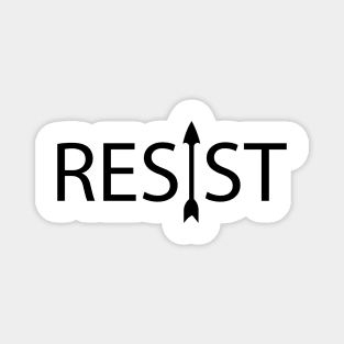 Resist resisting creative artsy Magnet