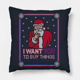 Uncle Santa! Pillow