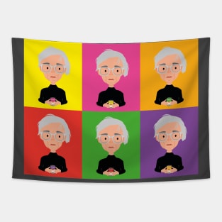 Warhol colors Tapestry