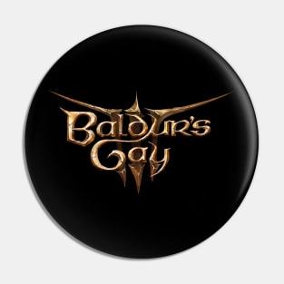 Baldur's Gay 3 Pin