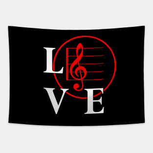 I love to play Music for Musician music lover Tapestry