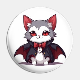 Vampire Cat Pin