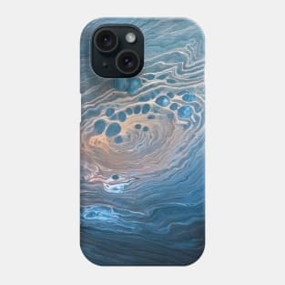 acrylic pouring, fluid art, painting, canvas art, artist, modern, abstract, design Phone Case